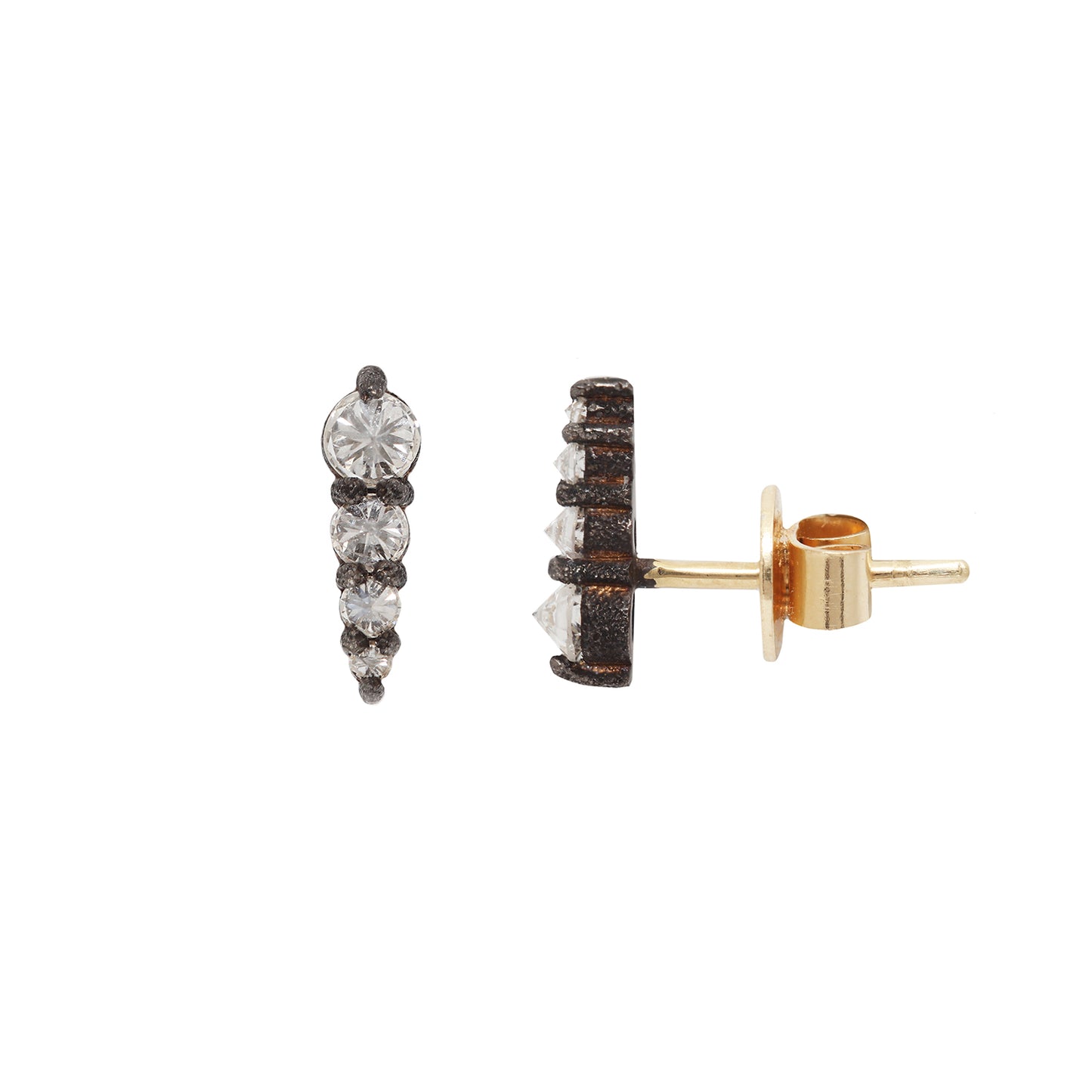 Graduated Diamond Studs