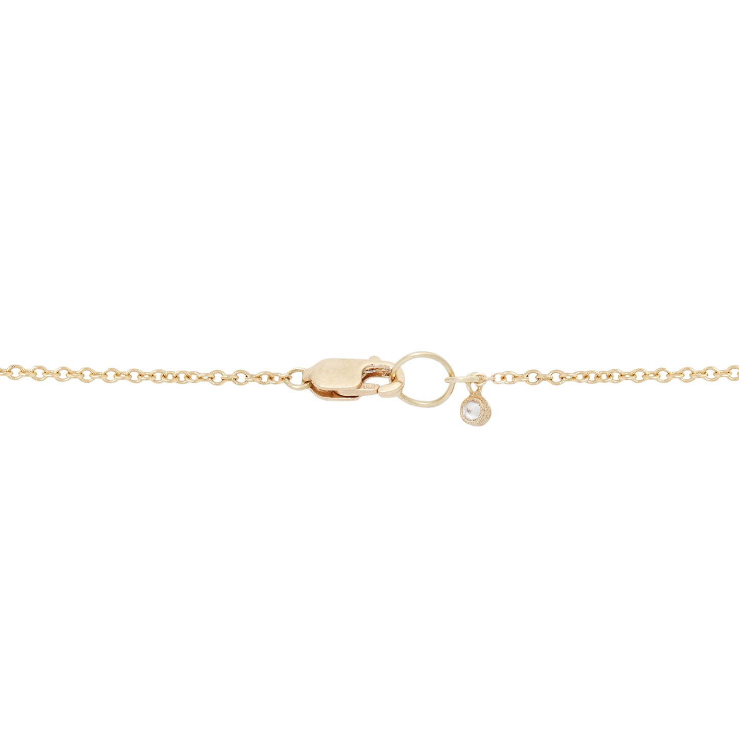 Concave Pod Diamond Necklace