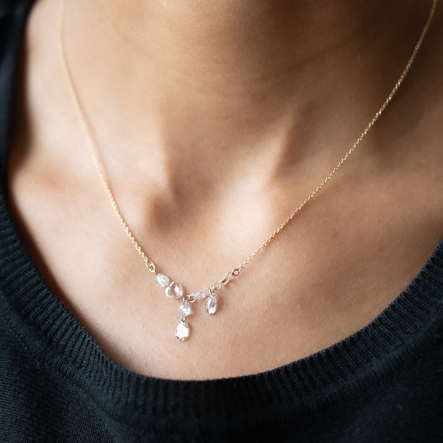 Diamond Drip Necklace