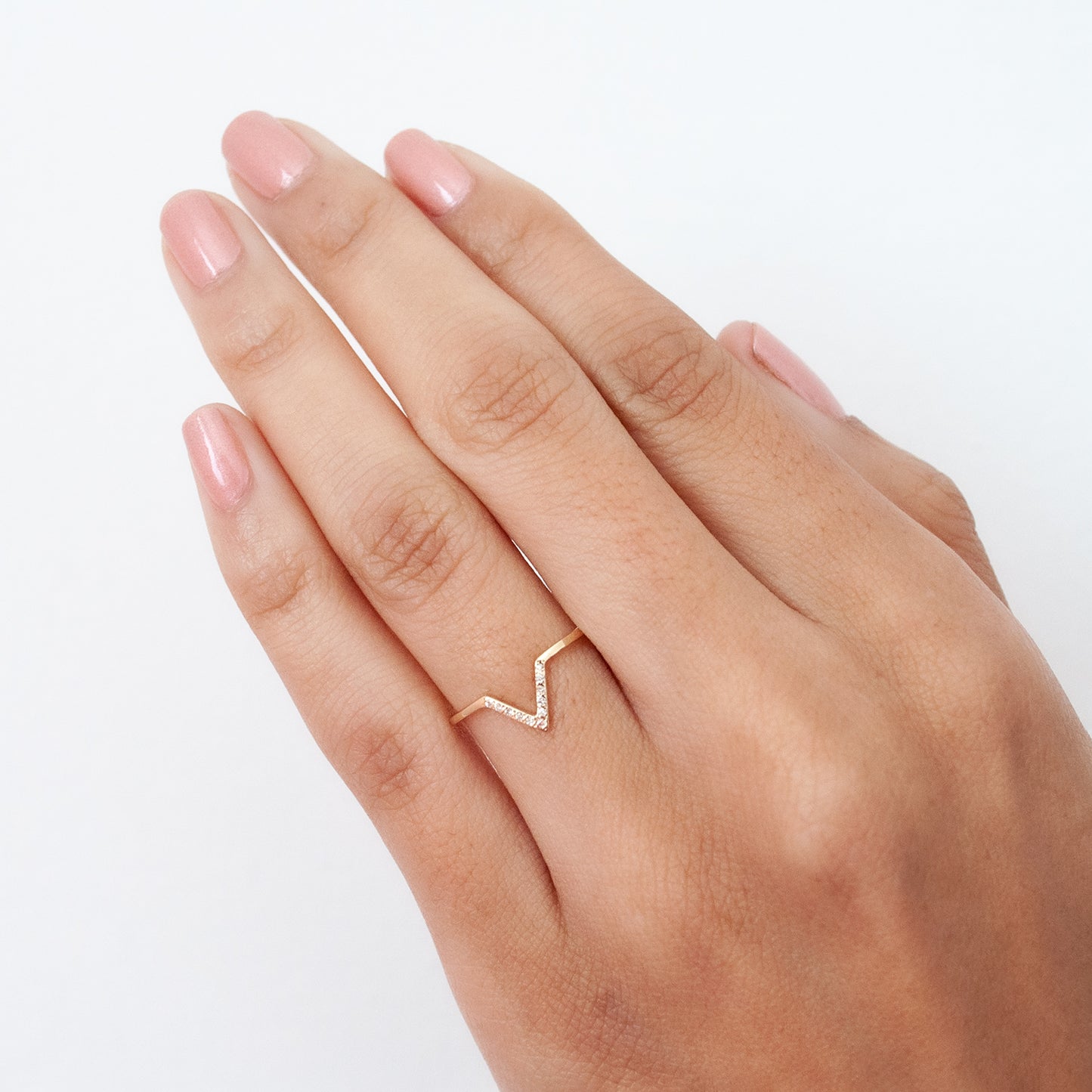 Split Love Nesting Ring