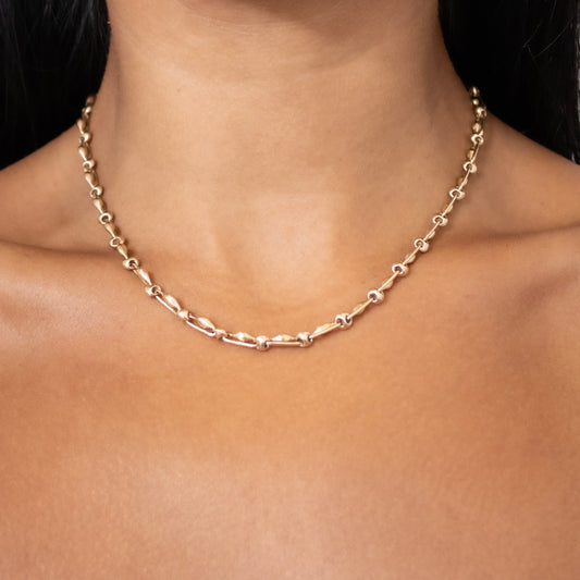 Organic Link Necklace