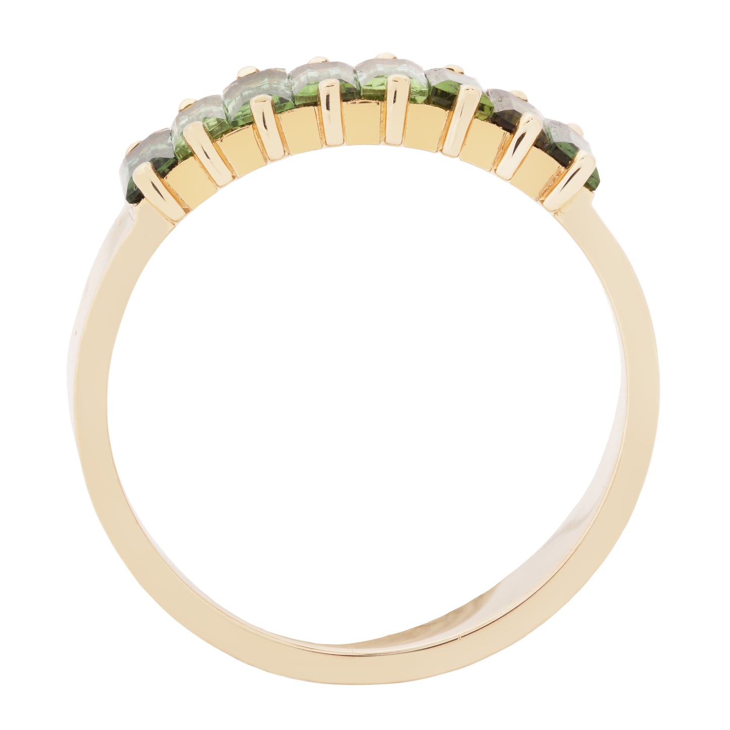 Tourmaline Baguette Band