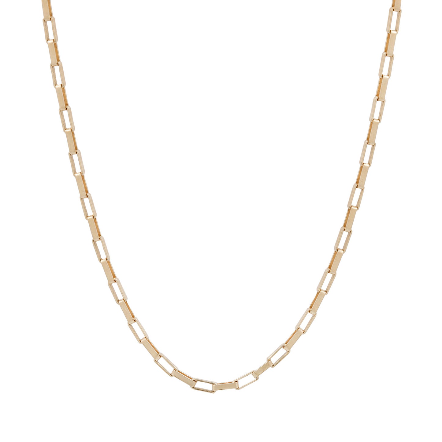 Lauren Wolf Jewelry Square Edge Box Chain