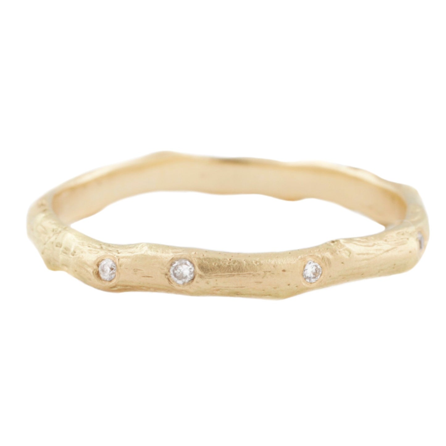 Sarah Swell Gold Vine Diamond Band