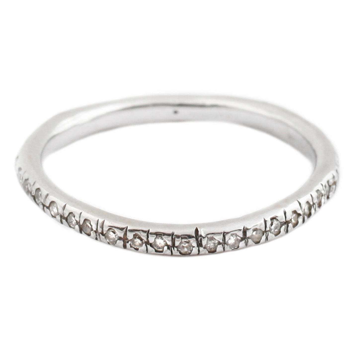 Lauren Wolf White Gold White Diamond Eternity Band