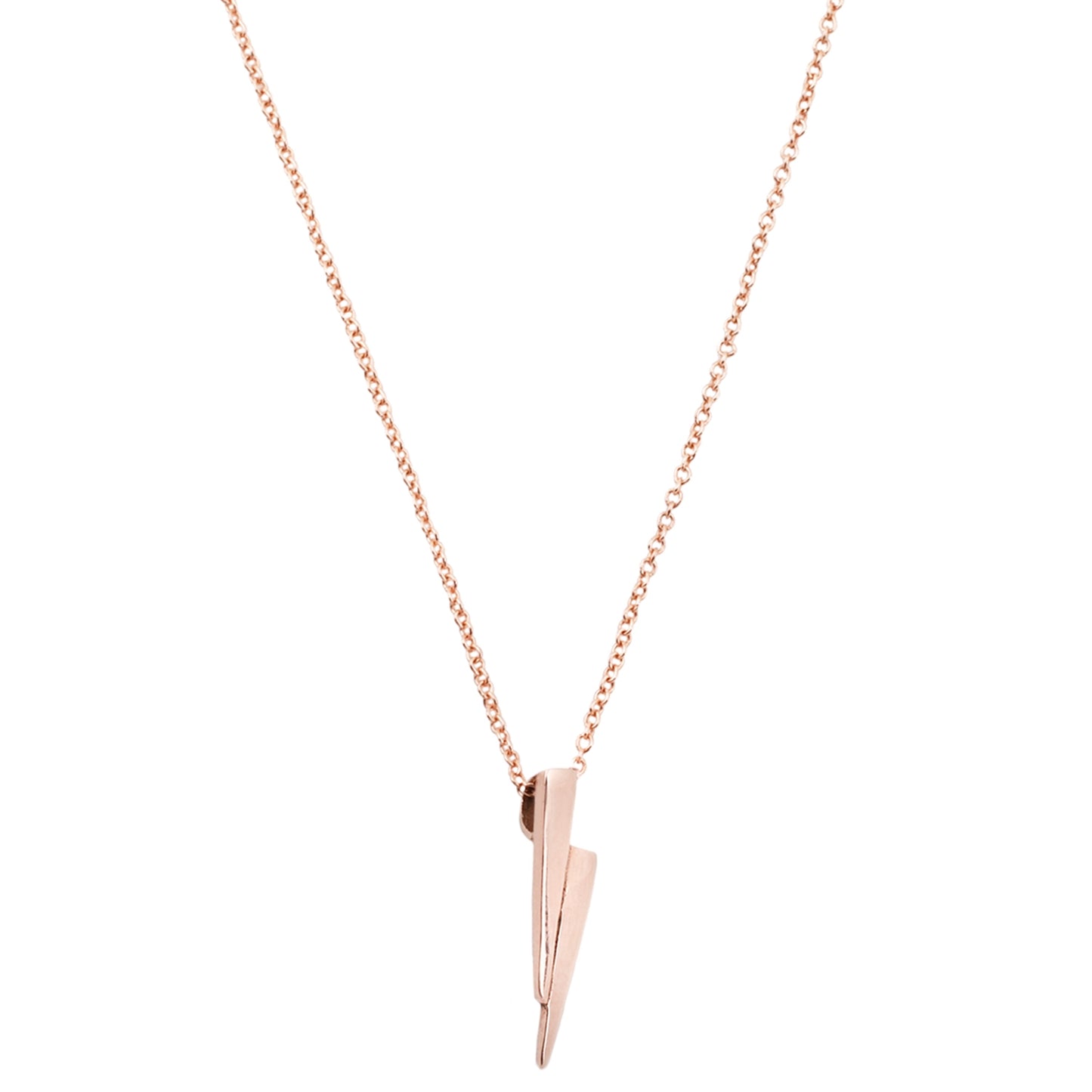 Rose Gold Razor Necklace