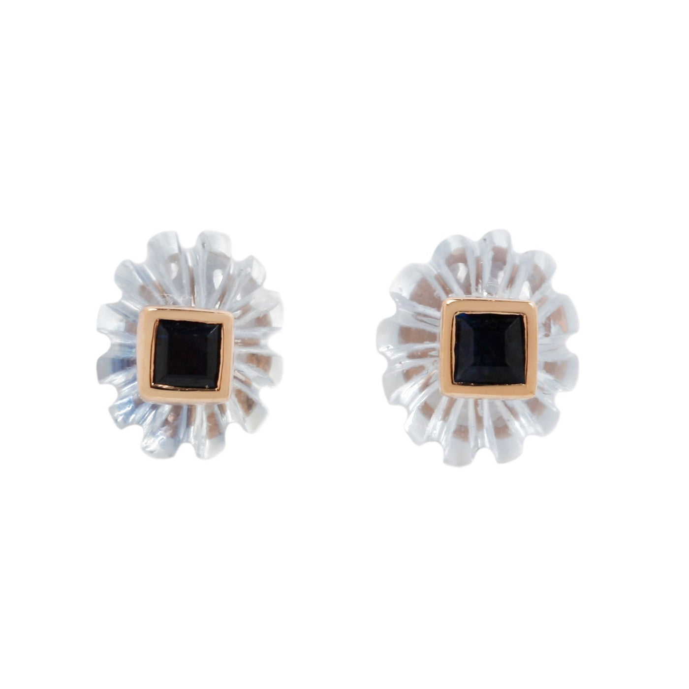 Dezso by Sara Beltran Sapphire Jellyfish Studs