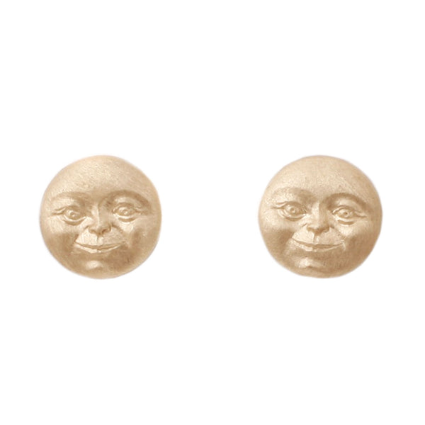 Anthony Lent Invisible Man In The Moon stud earrings