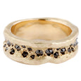 TAP by Todd Pownell Black Diamond and Gold Band 1