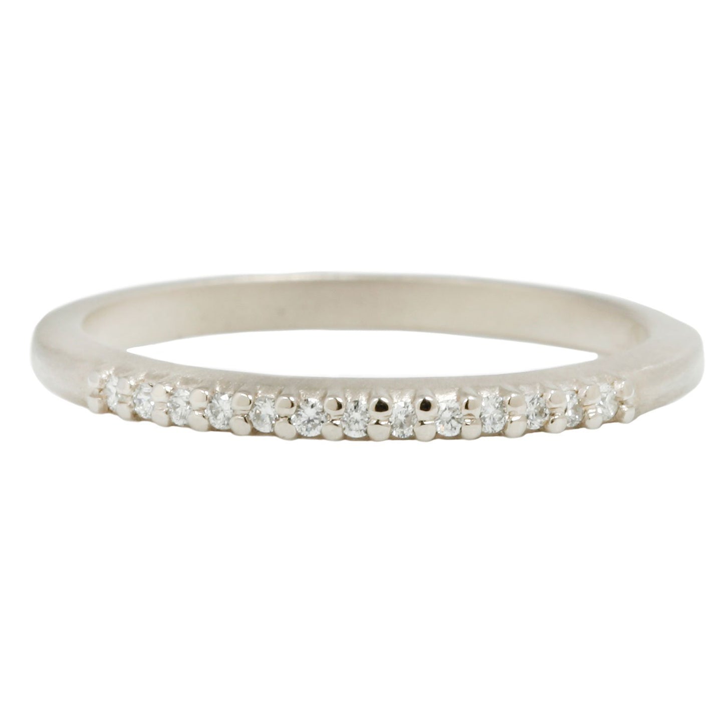 Megan Thorne Slender Pave Diamond Band