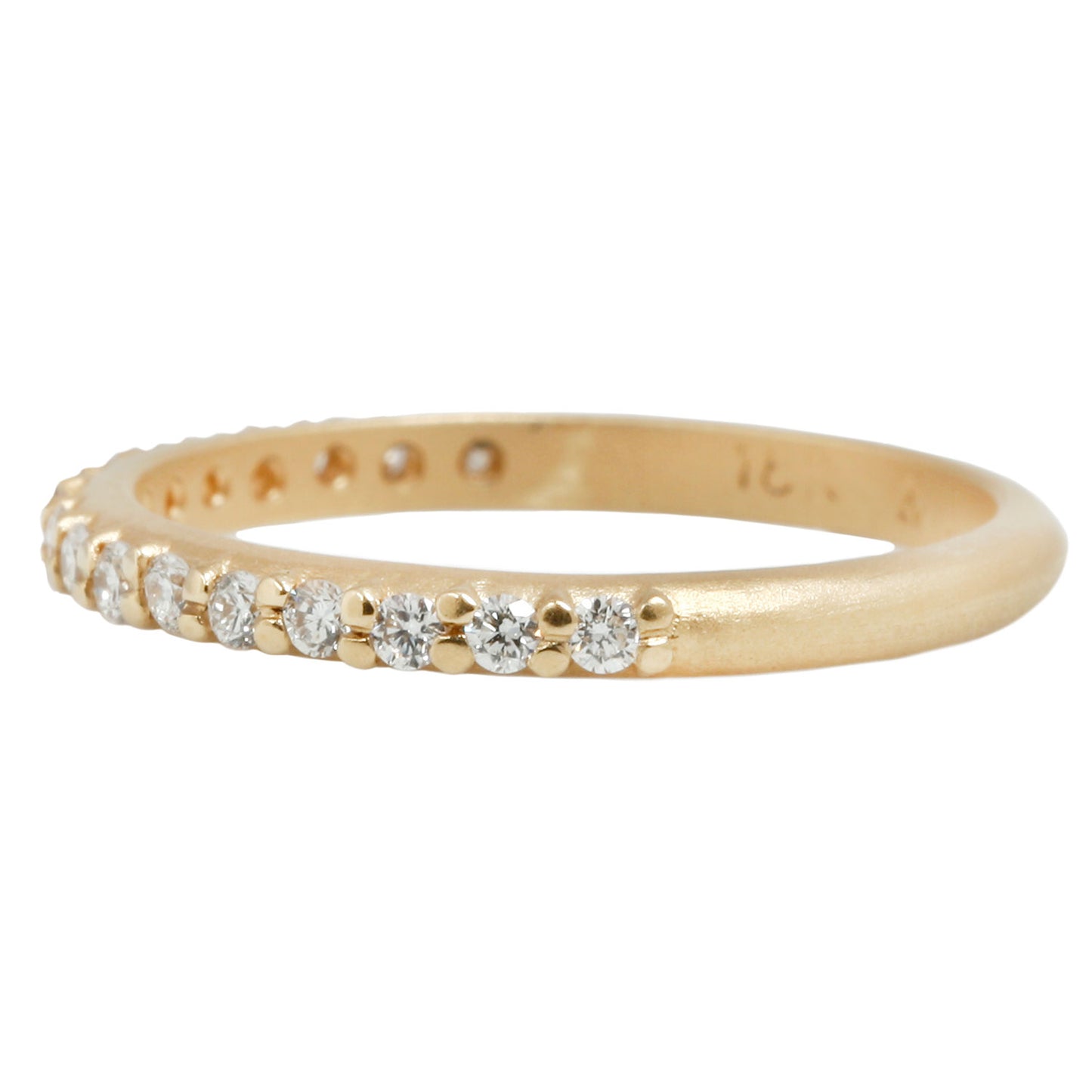 Medium Pavé Diamond Band