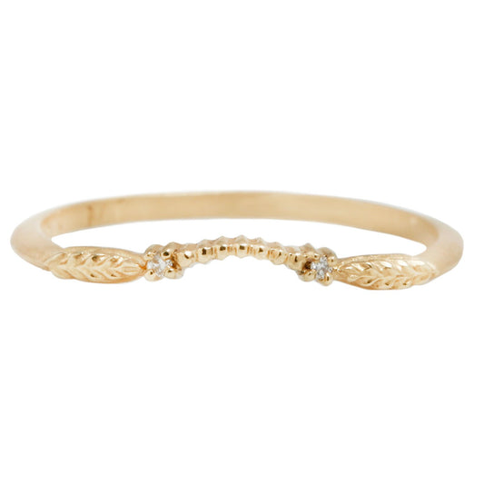 Megan Thorne Evergreen Diamond Nesting Band