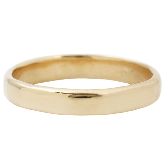 Lauren Wolf Thin Yellow Gold Men's Band