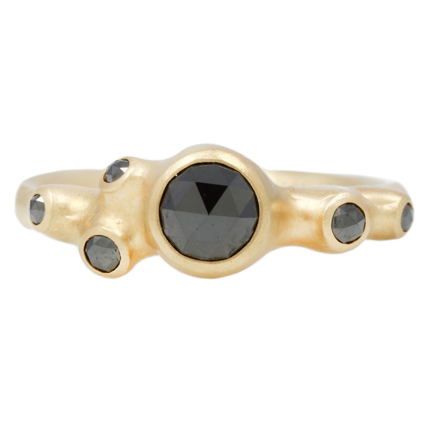 Johnny Ninos Six Barnacle Black Diamond Ring