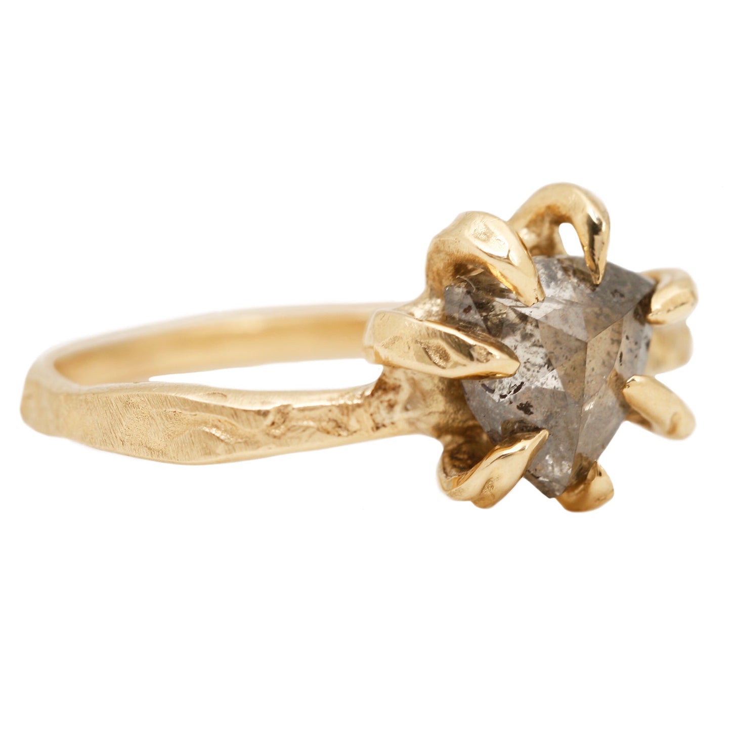 Pisces Diamond Solitaire Ring