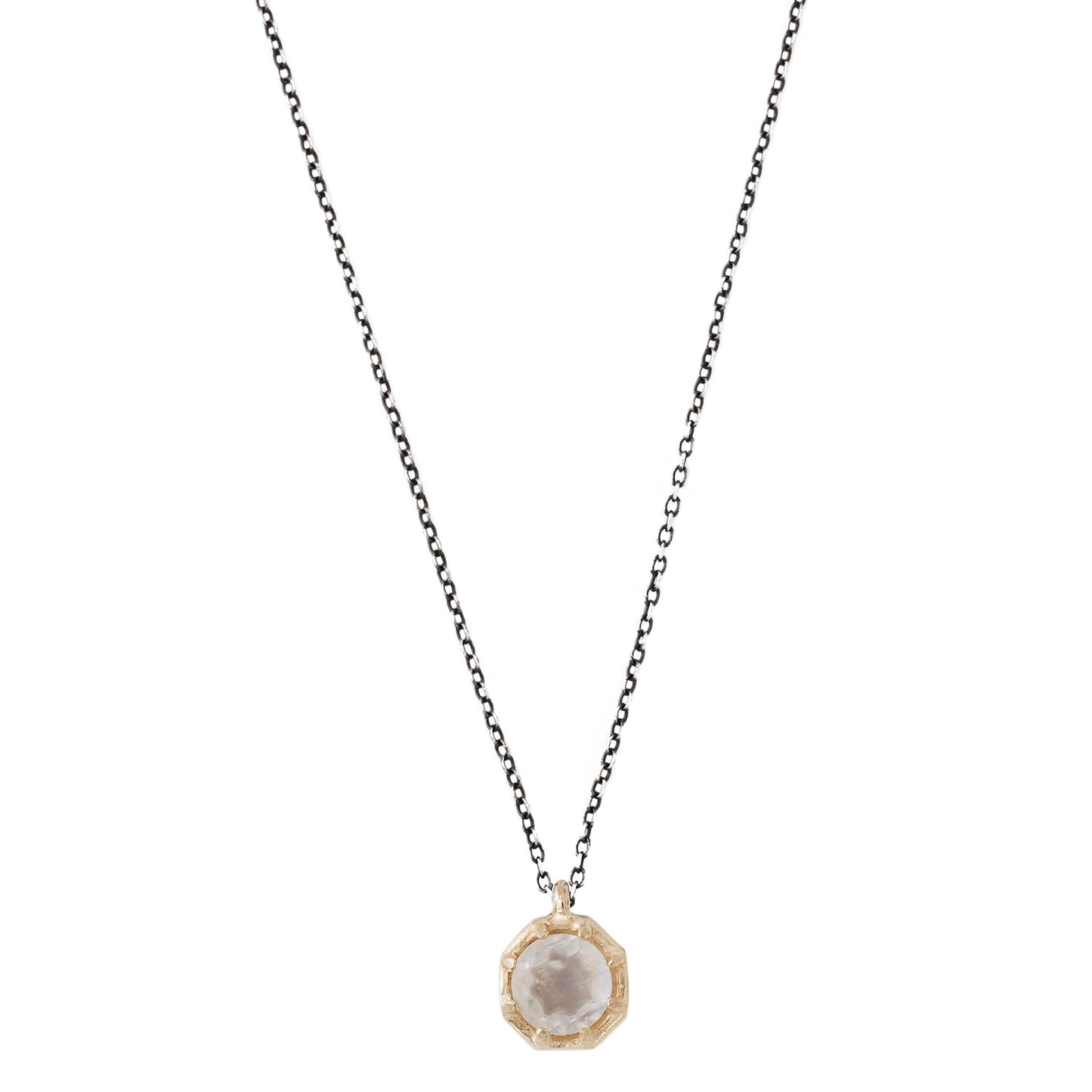 Lauren Wolf Rainbow Moonstone Necklace