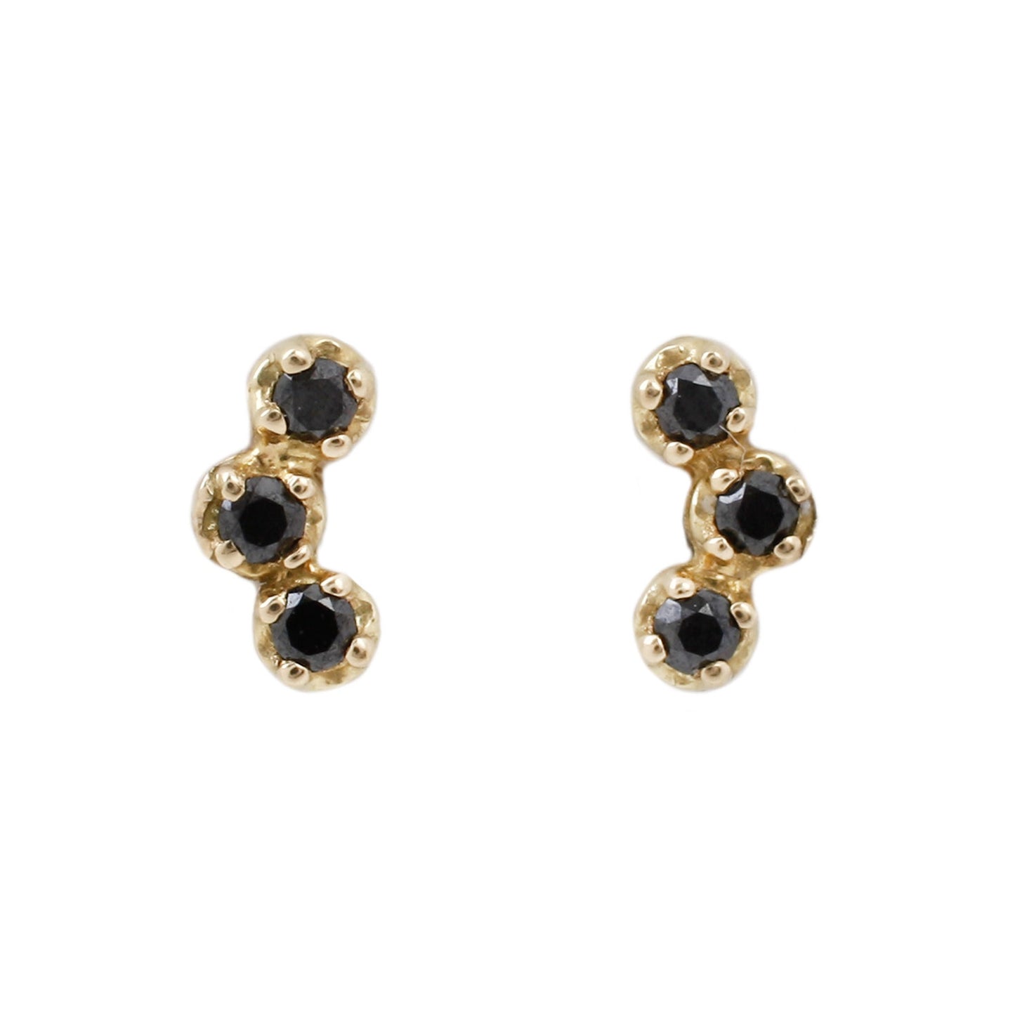 Satomi Black Orion Studs