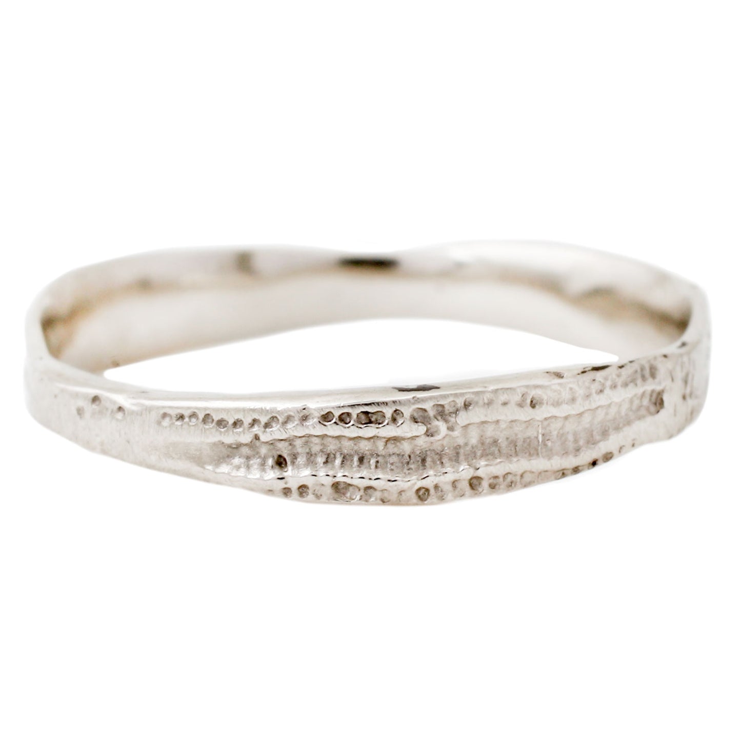 Lauren Wolf Jewelry - White Gold Urchin Band