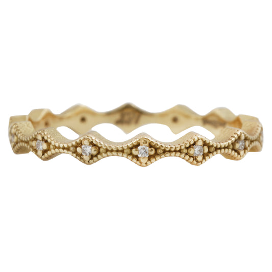 SATOMI KAWAKITA DIAMOND KITE ETERNITY BAND