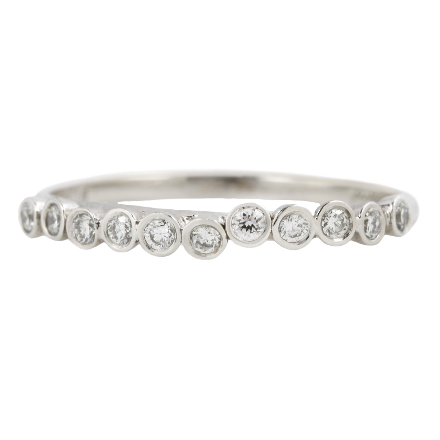 SATOMI KAWAKITA RAISED WHITE DIAMOND BAND