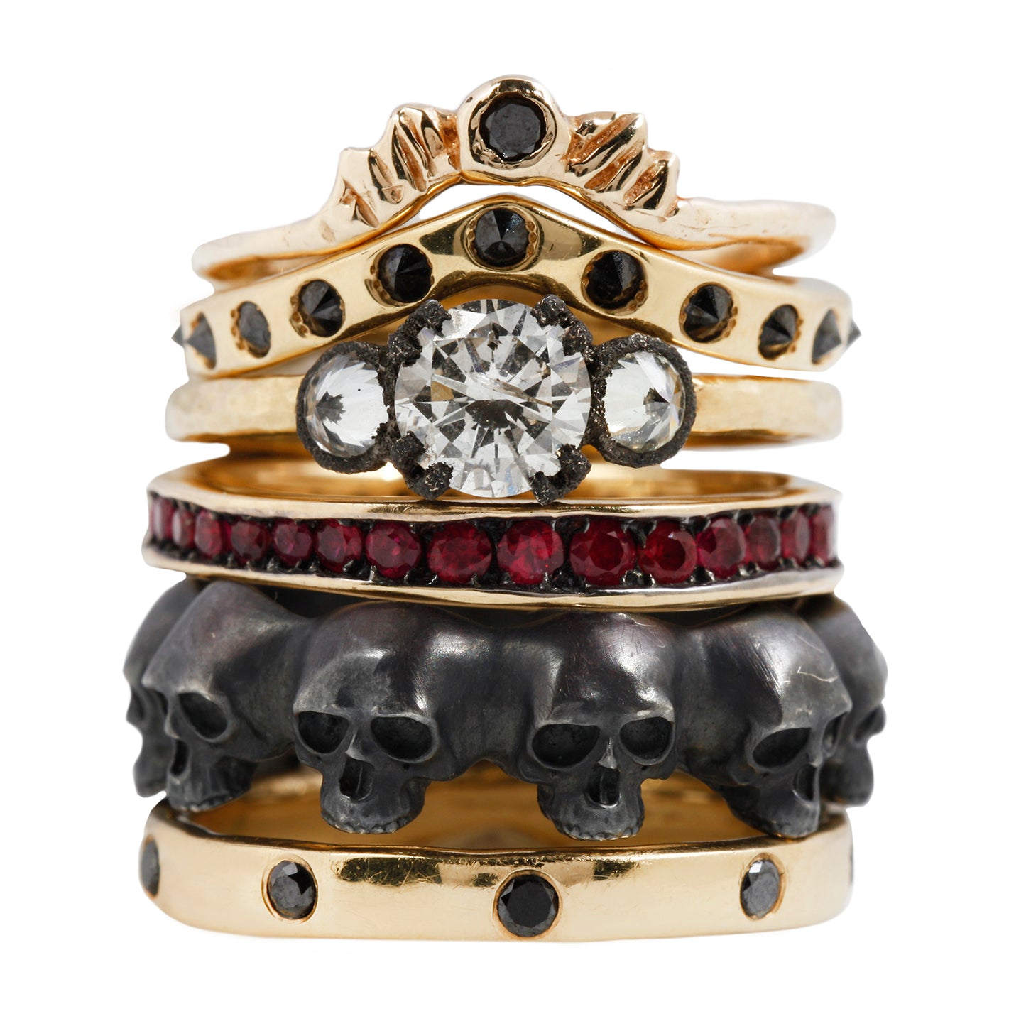 Black Diamond Radiance Ring