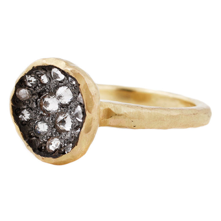 Diamond Crater Ring