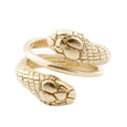 Katrina LaPenne Gold Double Snake Ring 1