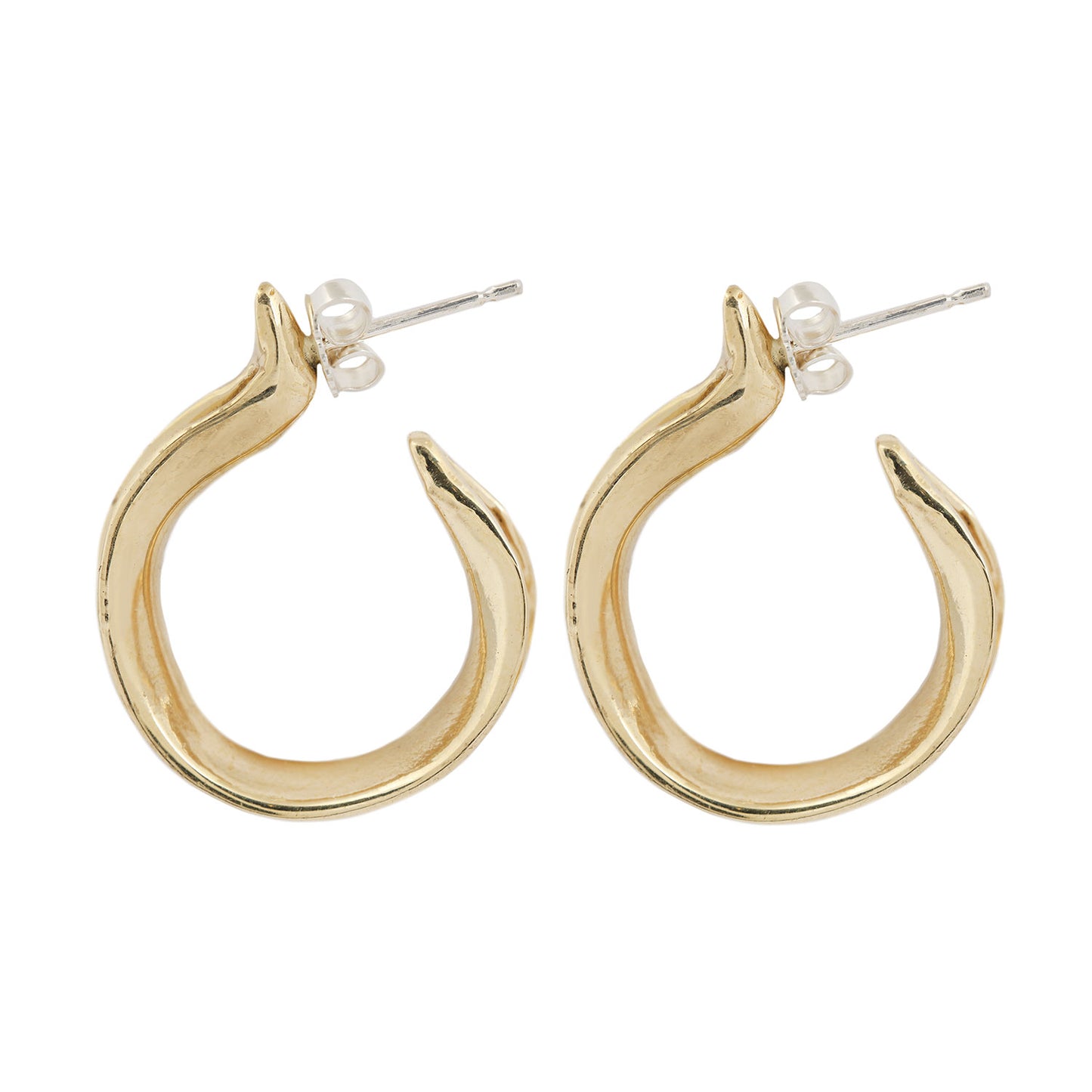 Kiki Mini Bronze Hoops