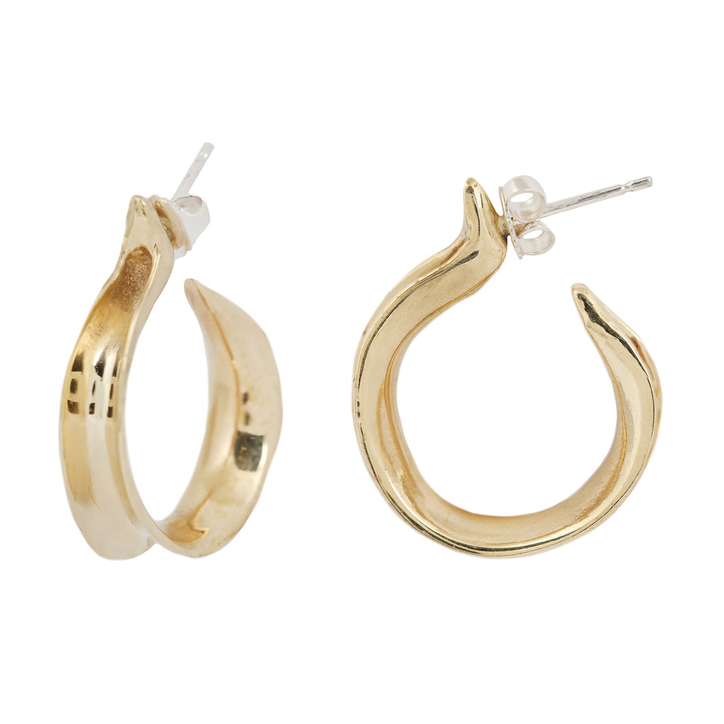 Kiki Mini Bronze Hoops