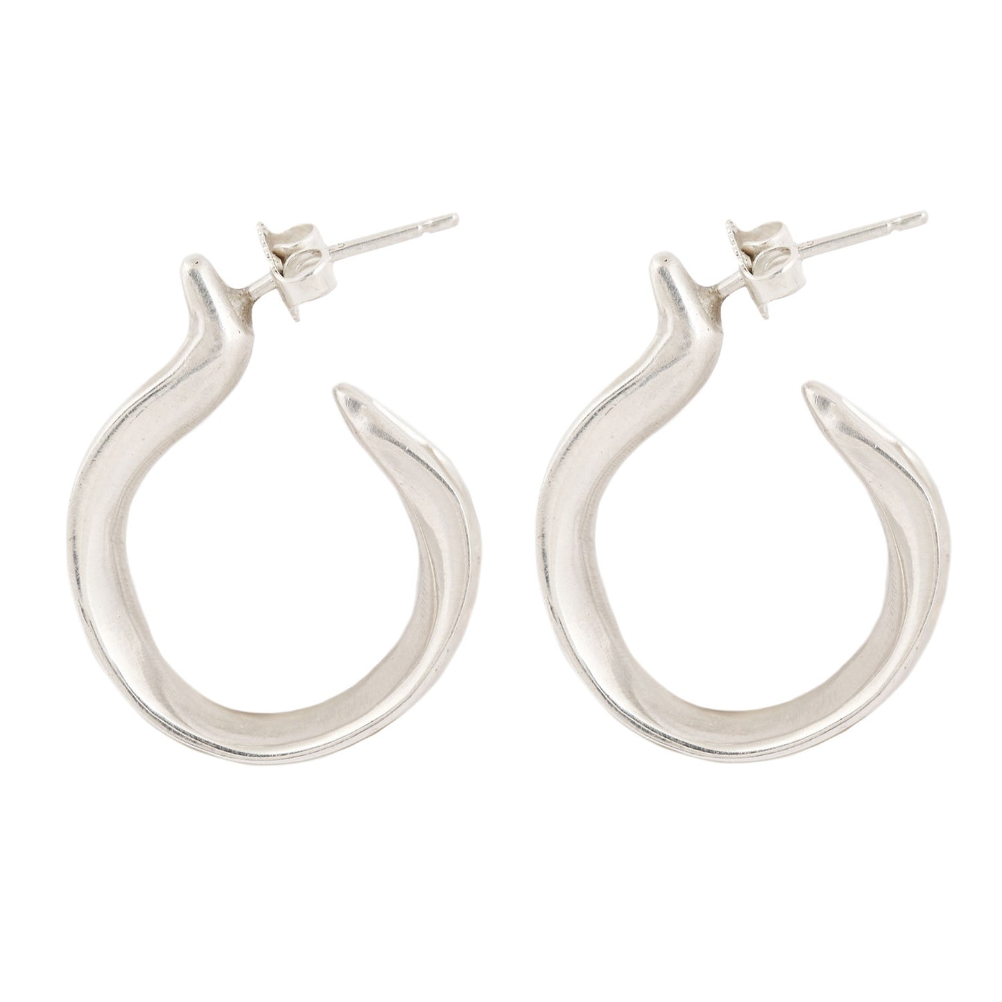 Kiki Mini Silver Hoops