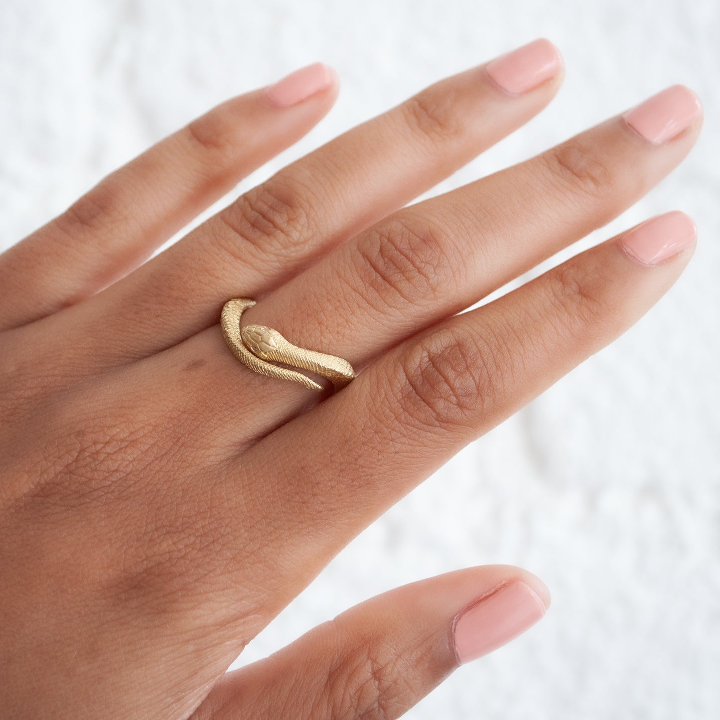 Gold Serpent Ring