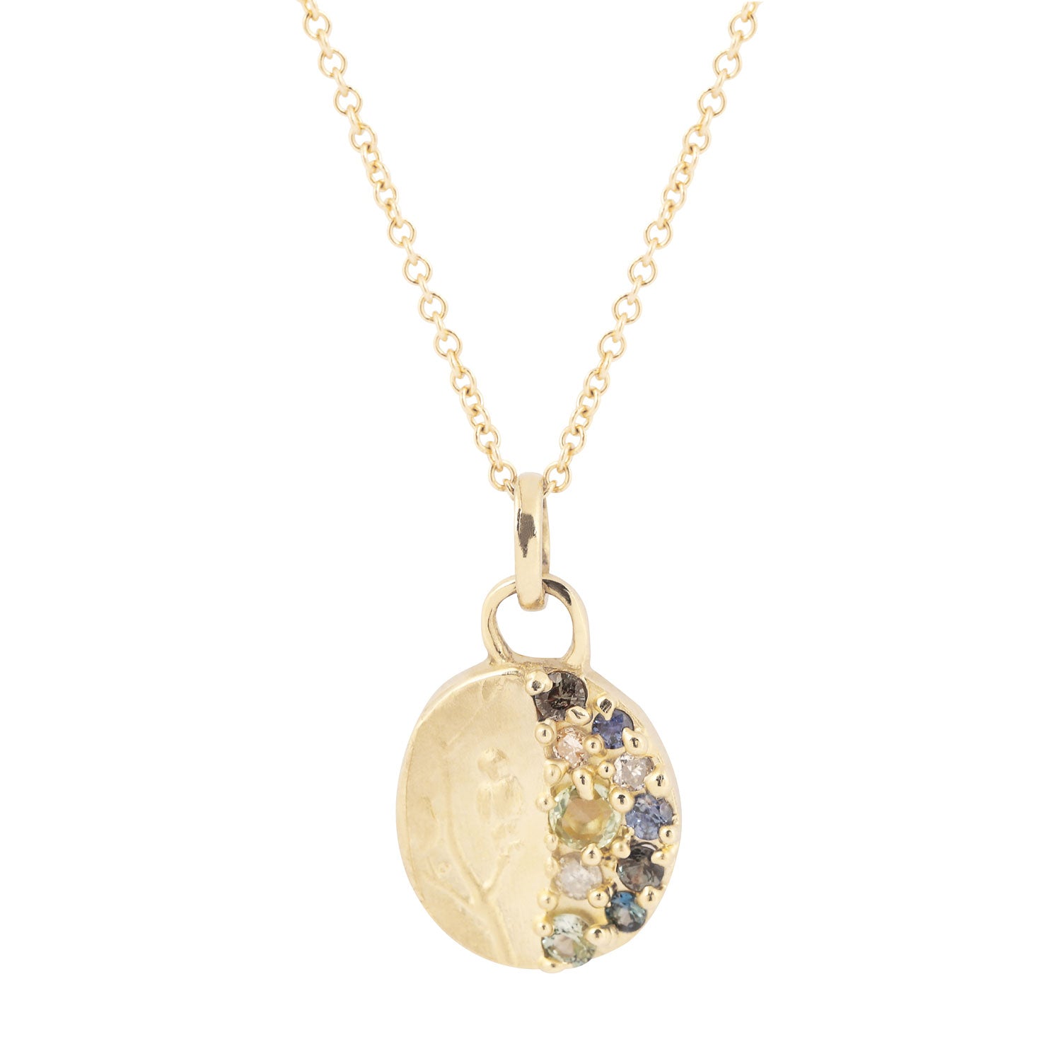 Sapphire owl hotsell necklace