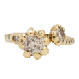 Double Diamond Bloom Ring 1