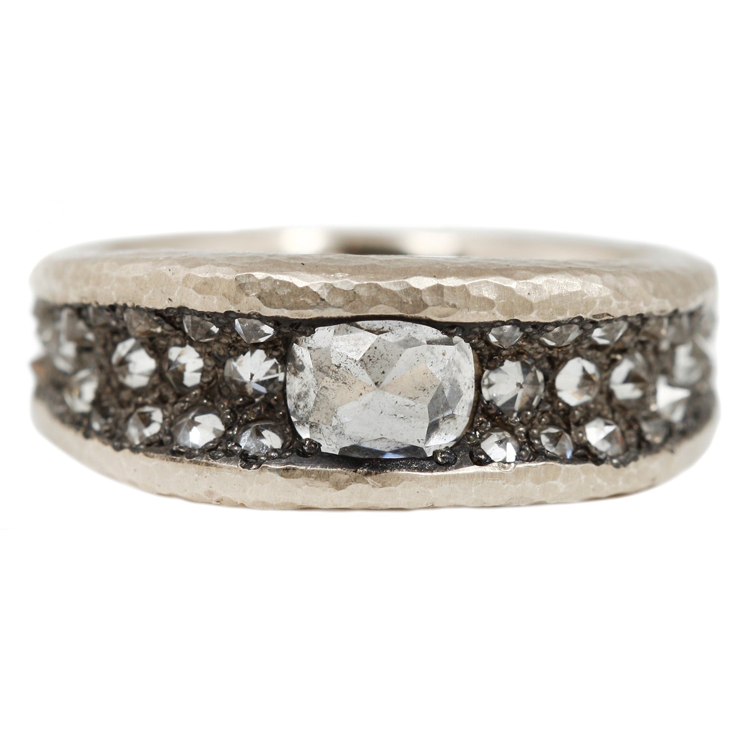 Concave Diamond Band – ESQUELETO - Main Image