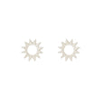Mini Spur Studs Silver 1