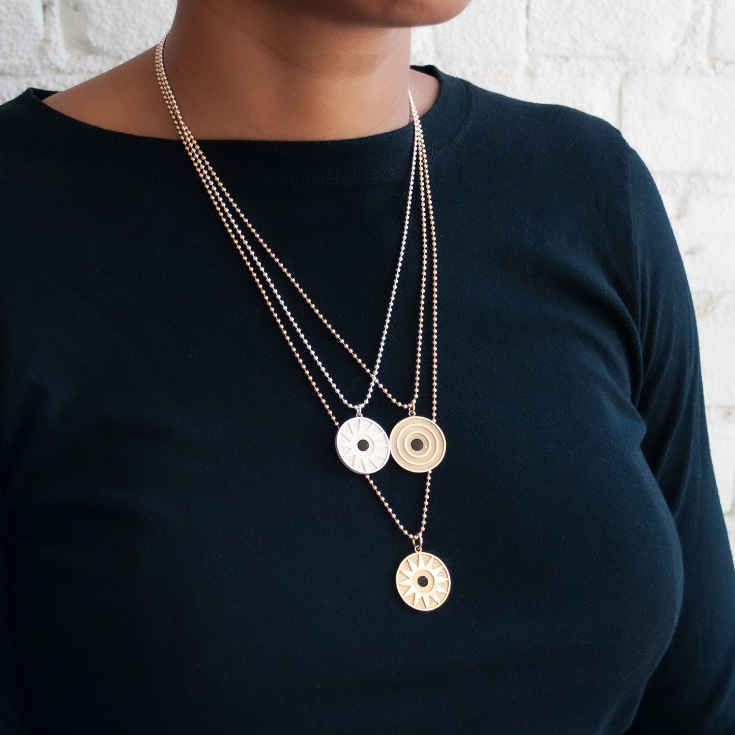 Twelve Point Star Necklace