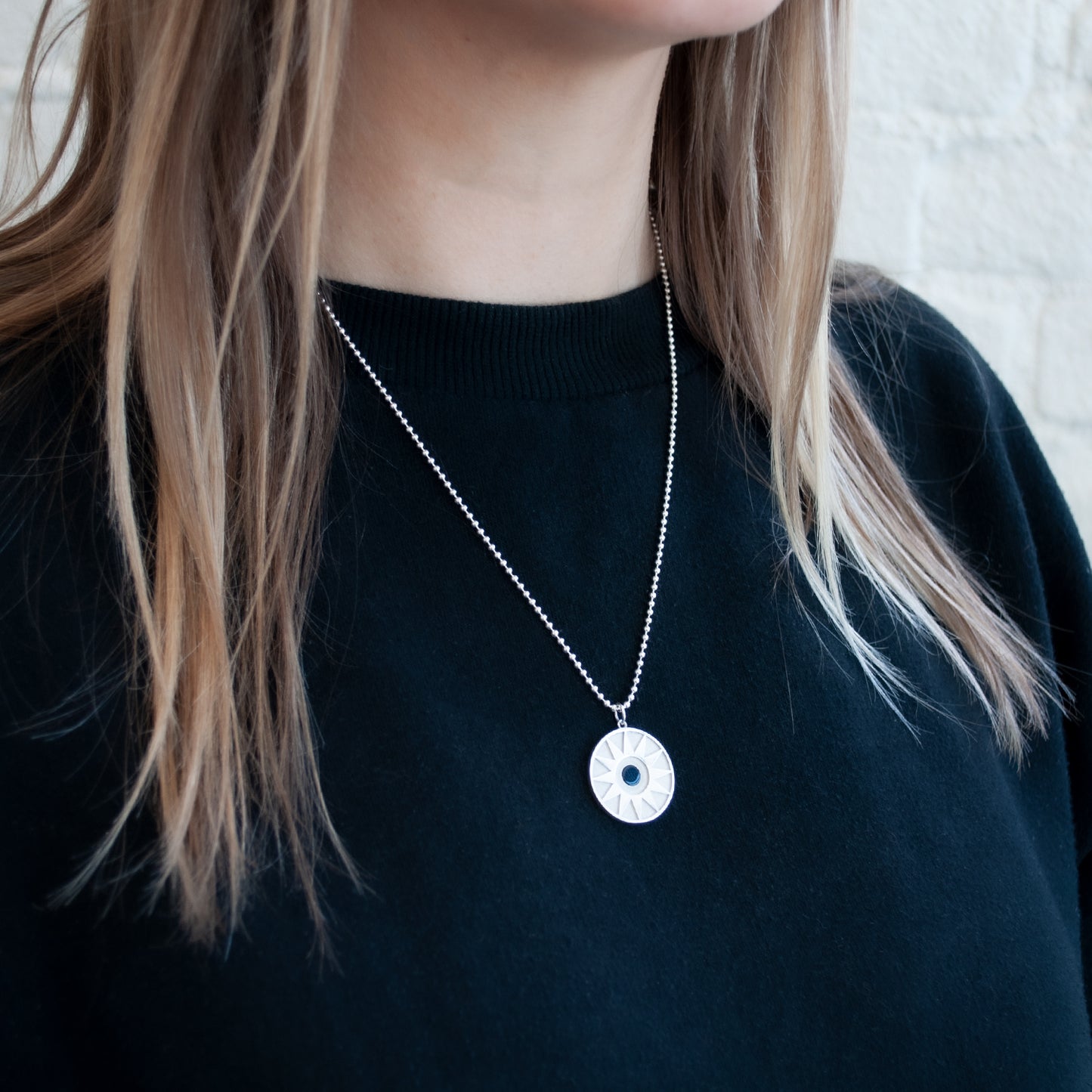 Twelve Point Star Necklace