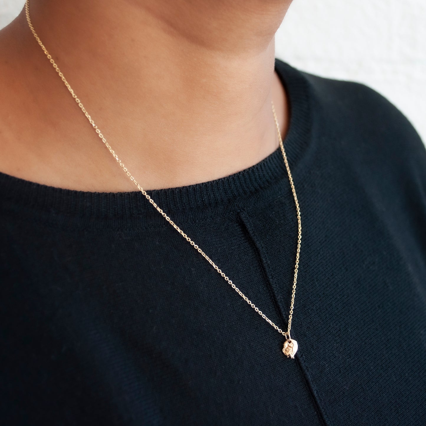 II Gold Shard Pendant Necklace
