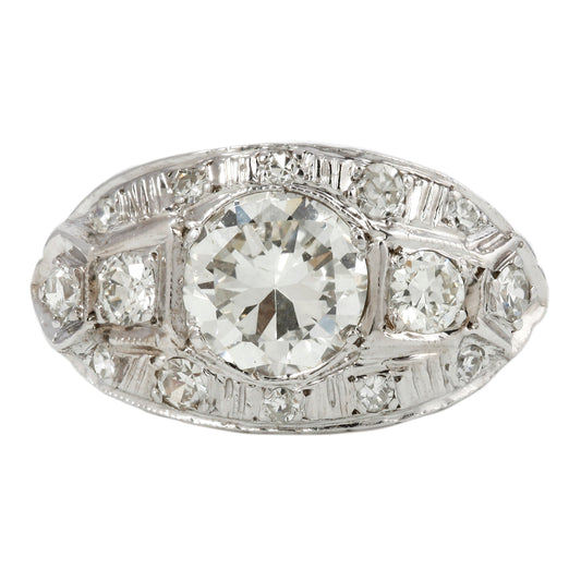 Forever Yours Deco Ring