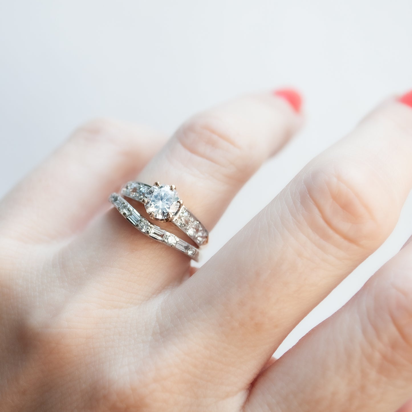 Cora Diamond Edwardian Ring