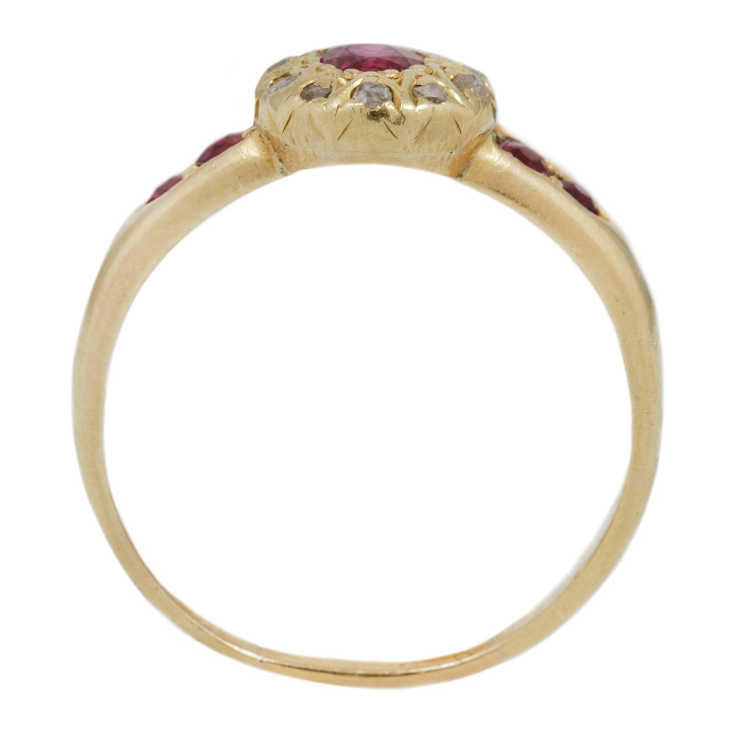 Victorian Ruby and Diamond Ring