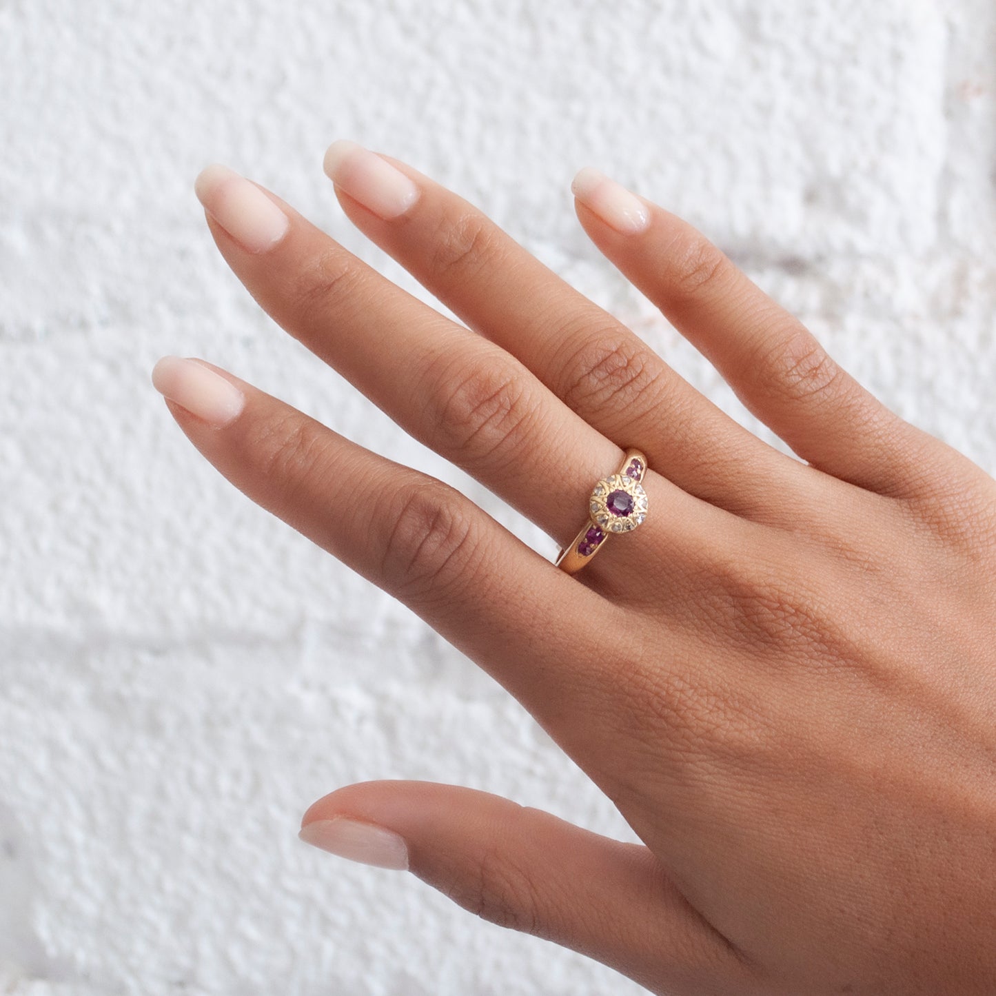 Victorian Ruby and Diamond Ring