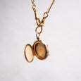 Vintage Gold Double Locket 5