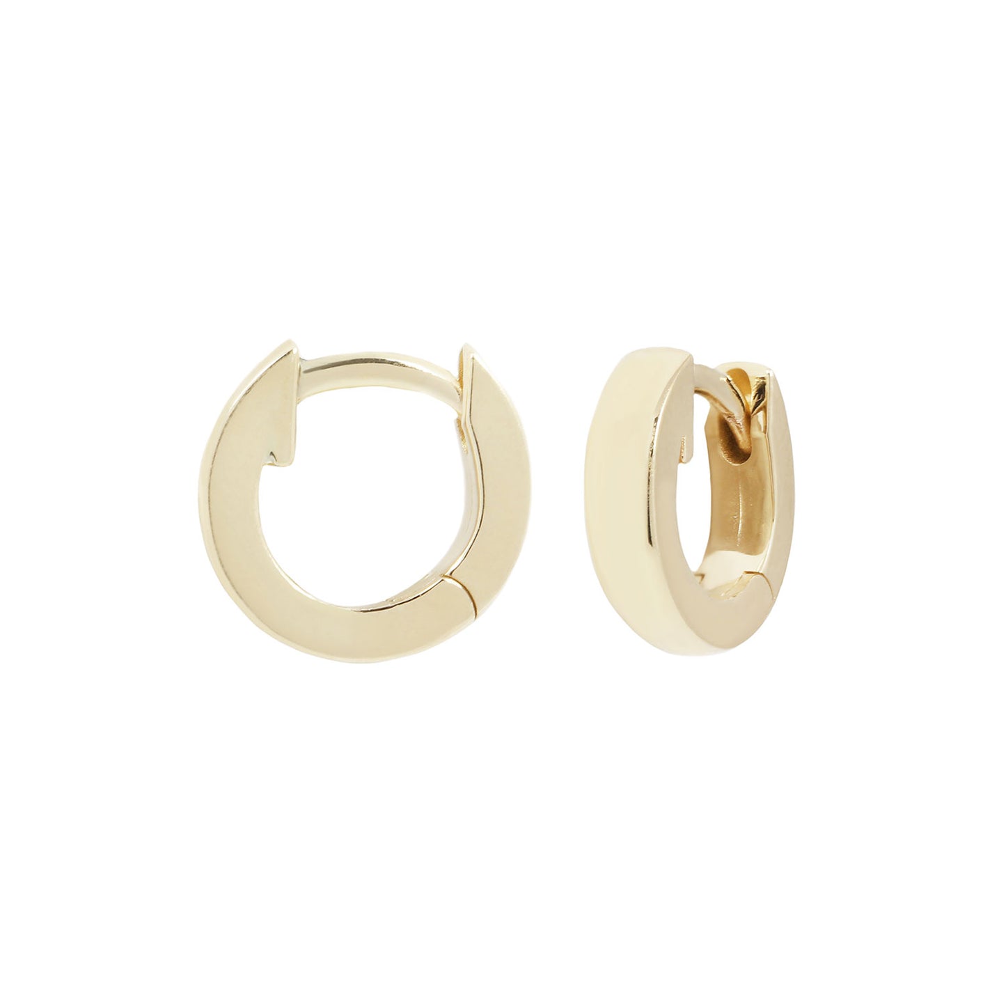 Small Gold Huggie Hoops