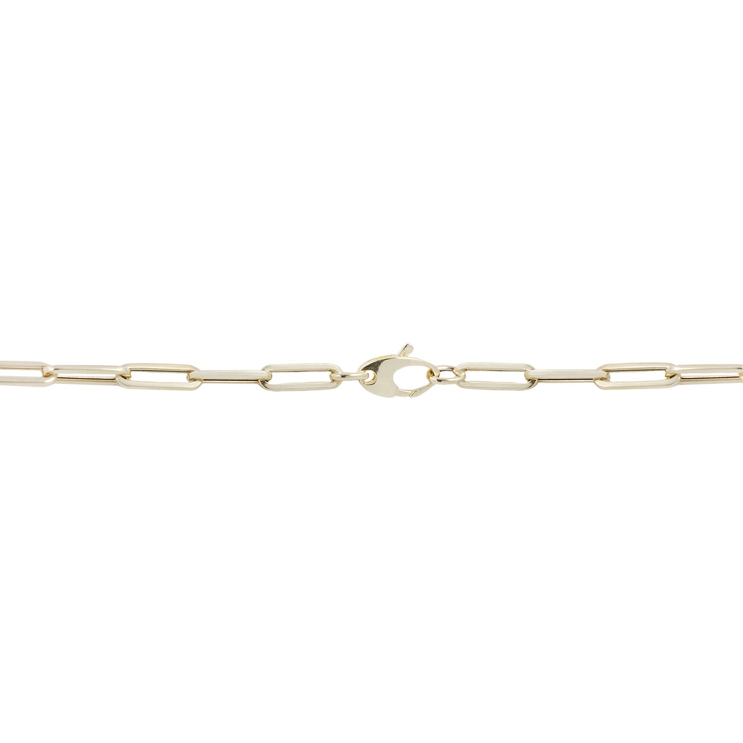 Golden Horizon Paperclip Necklace