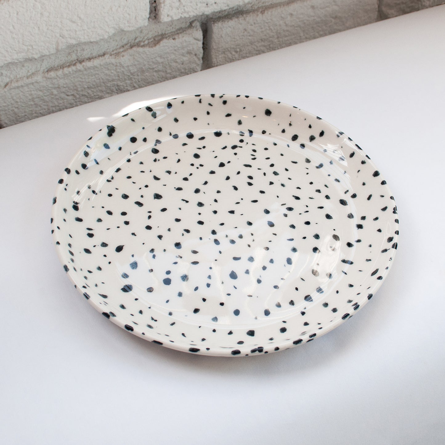 Speckled Dinner Plate
