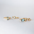 Blue Sapphire Cluster Ring 9