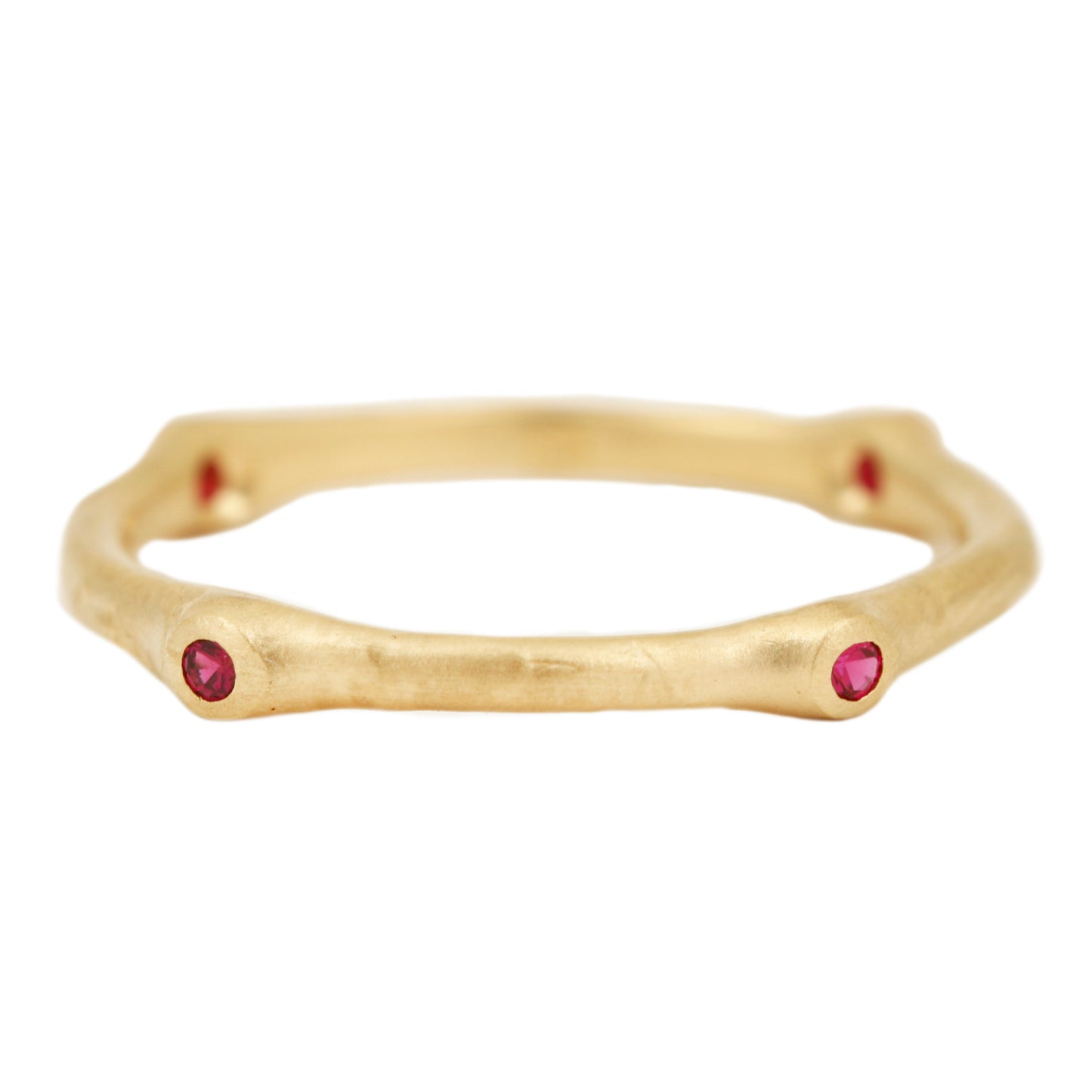 Petite Ruby Stacking Ring