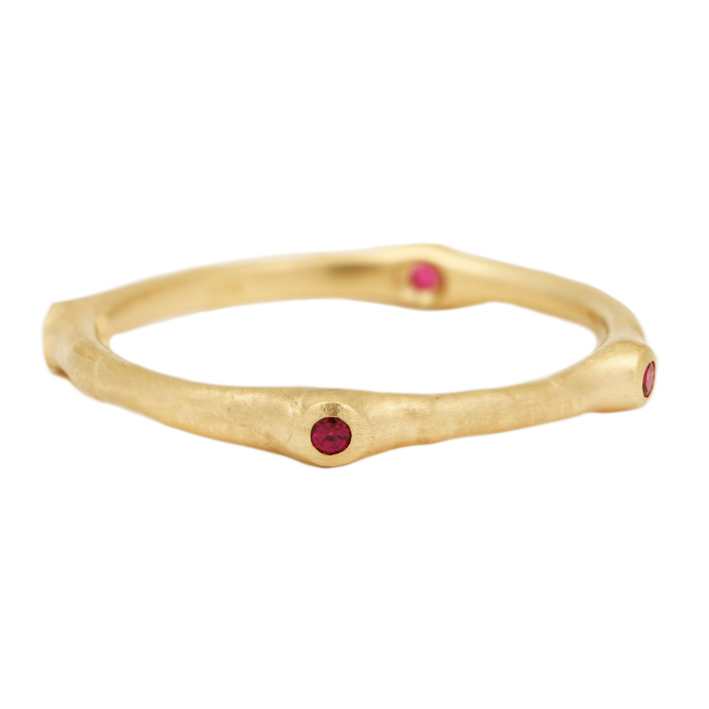 Petite Ruby Stacking Ring