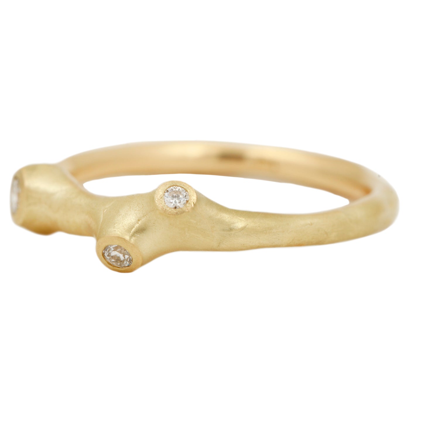 Medium Barnacle Diamond Ring